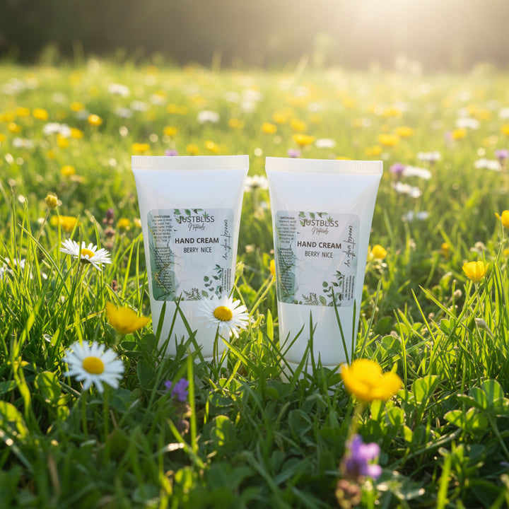 Natural Hand Cream – Deep Nourishment with Plant-Based Scents - JUSTBLiSS Naturals