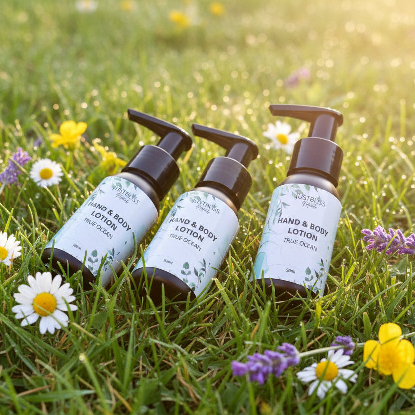 Hand and Body Lotion Travel Size 50ml – Plant-Based Nourishing Hydration