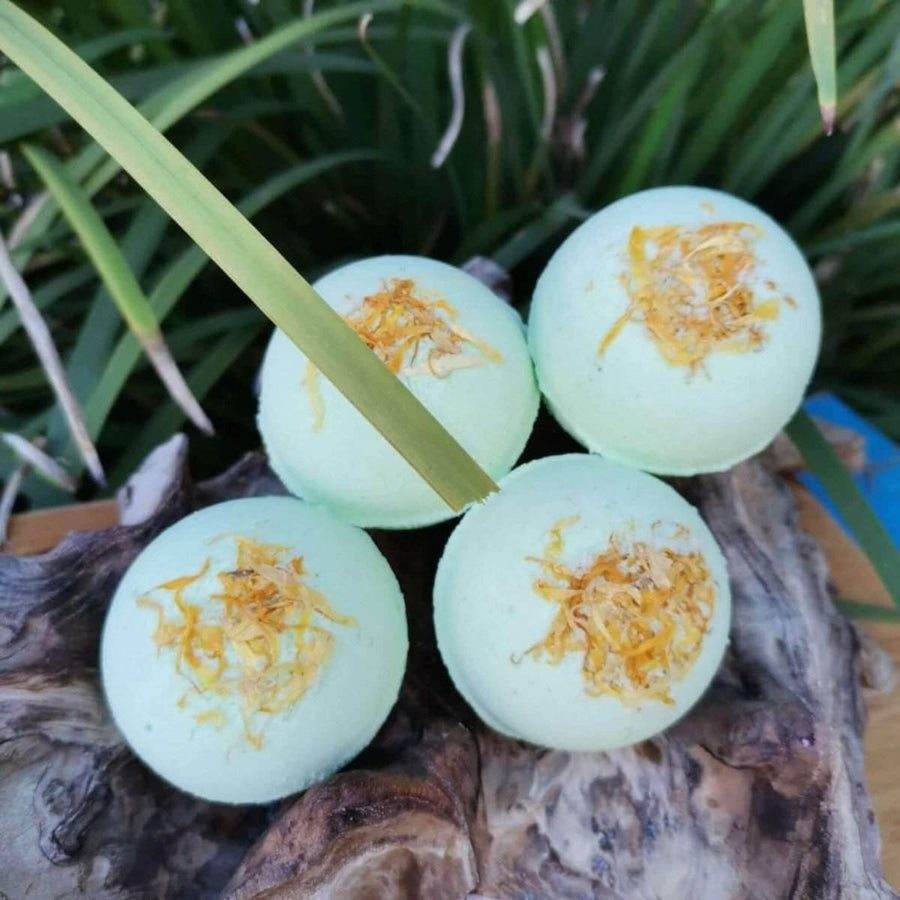 Handmade Bath Bombs – Hemp &amp; Shea, Silky Skin &amp; Eco-Friendly Care - JUSTBLiSS Naturals