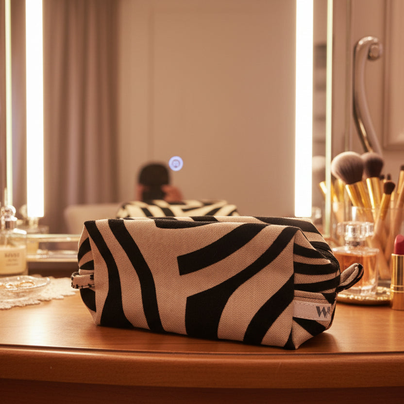 Handmade Makeup Bag – Eco-Friendly, Unique & Durable Organizer - JUSTBLiSS Naturals