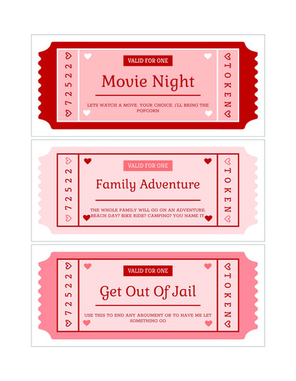  JUSTBLISS: COUPON BOOK: Valentine's Day (Partner)