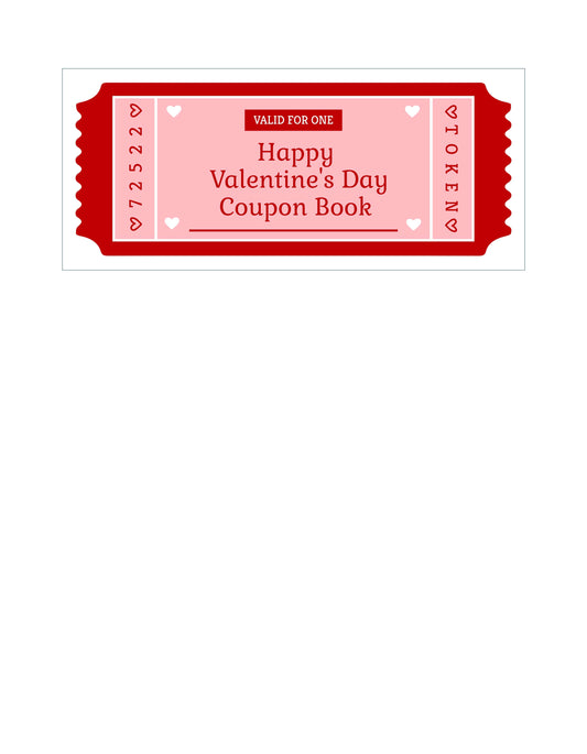 JUSTBLISS: COUPON BOOK: Valentine's Day (Partner)