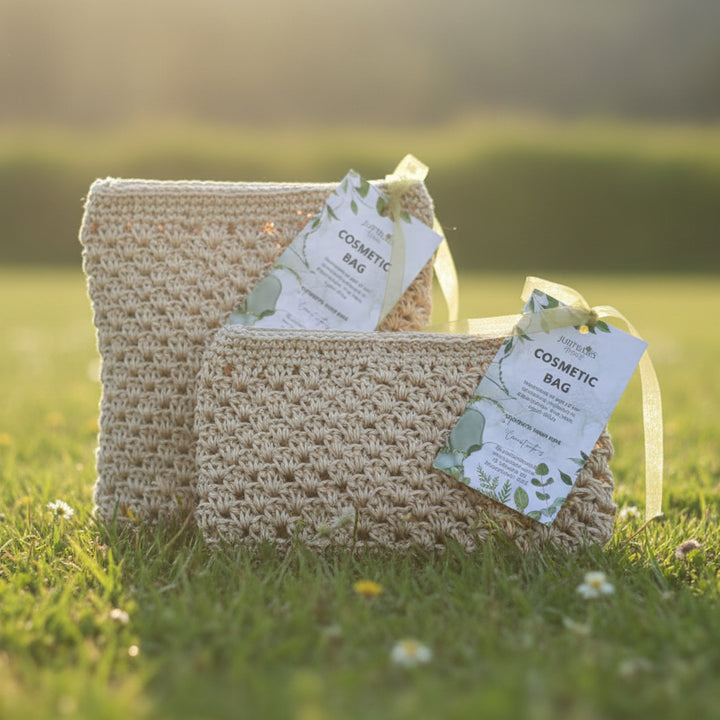 Hemp Rope Cosmetic Bag - 140mm x 230mm