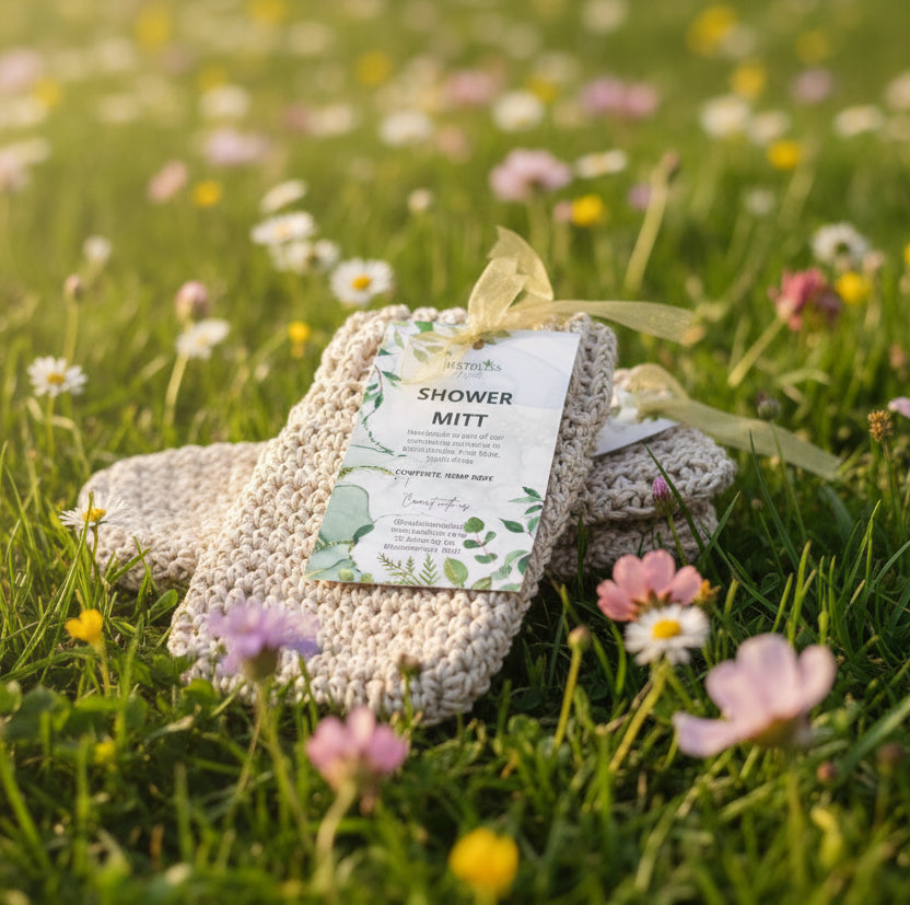 Hemp Rope Shower Mitt