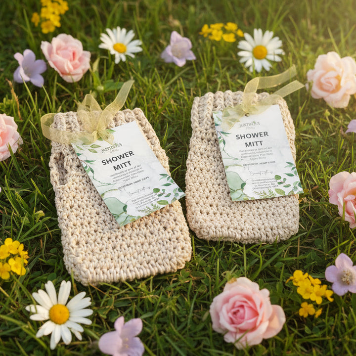 Hemp Rope Shower Mitt
