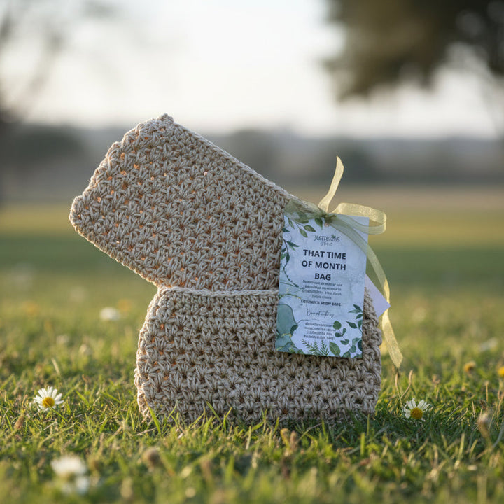 Hemp Rope That Time of Month Bag - 130mm x 190mm