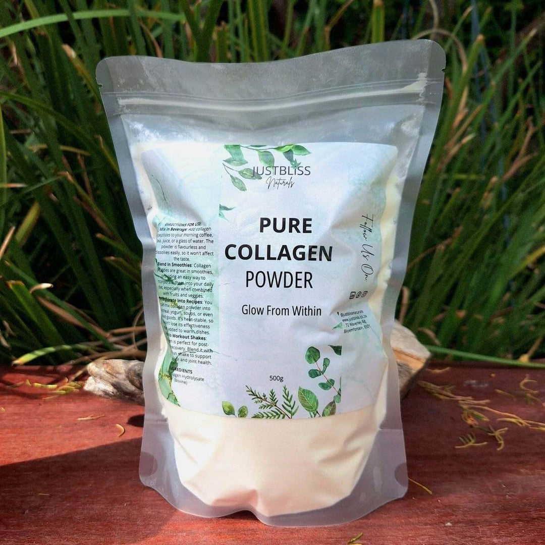 Hydrolyzed Bovine Collagen Powder – Pure, Bioavailable Wellness Support - JUSTBLiSS Naturals