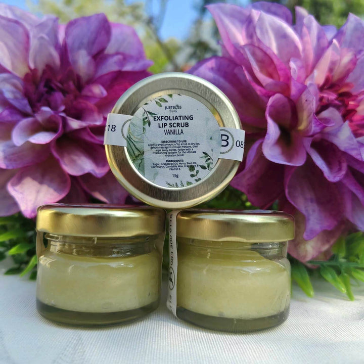 Lip Care Bundle – CBD Lip Balm & Exfoliating Lip Scrub - JUSTBLiSS Naturals