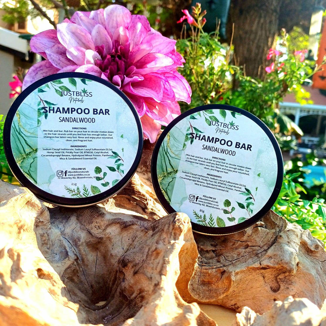 Eco-Friendly Shampoo Bar in Tin – Plant-Based, Travel Ready - JUSTBLiSS Naturals