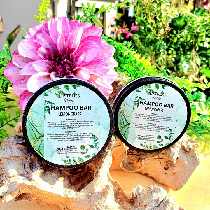 Eco-Friendly Shampoo Bar in Tin – Plant-Based, Travel Ready - JUSTBLiSS Naturals