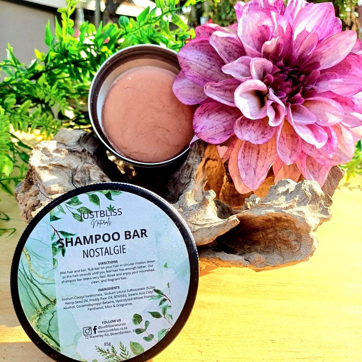 Eco-Friendly Shampoo Bar in Tin – Plant-Based, Travel Ready - JUSTBLiSS Naturals
