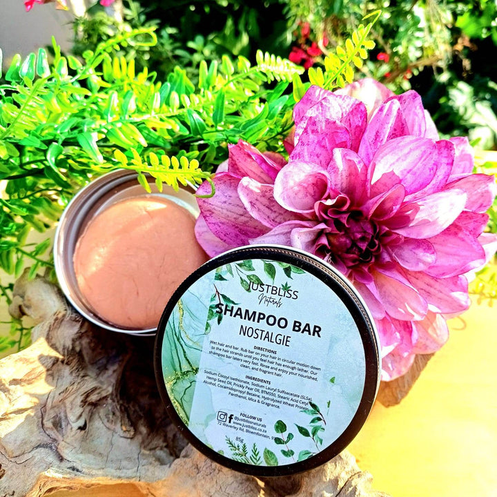 Eco-Friendly Shampoo Bar in Tin – Plant-Based, Travel Ready - JUSTBLiSS Naturals