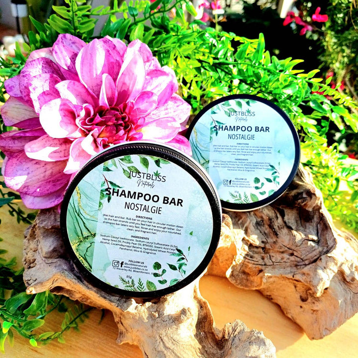 Eco-Friendly Shampoo Bar in Tin – Plant-Based, Travel Ready - JUSTBLiSS Naturals