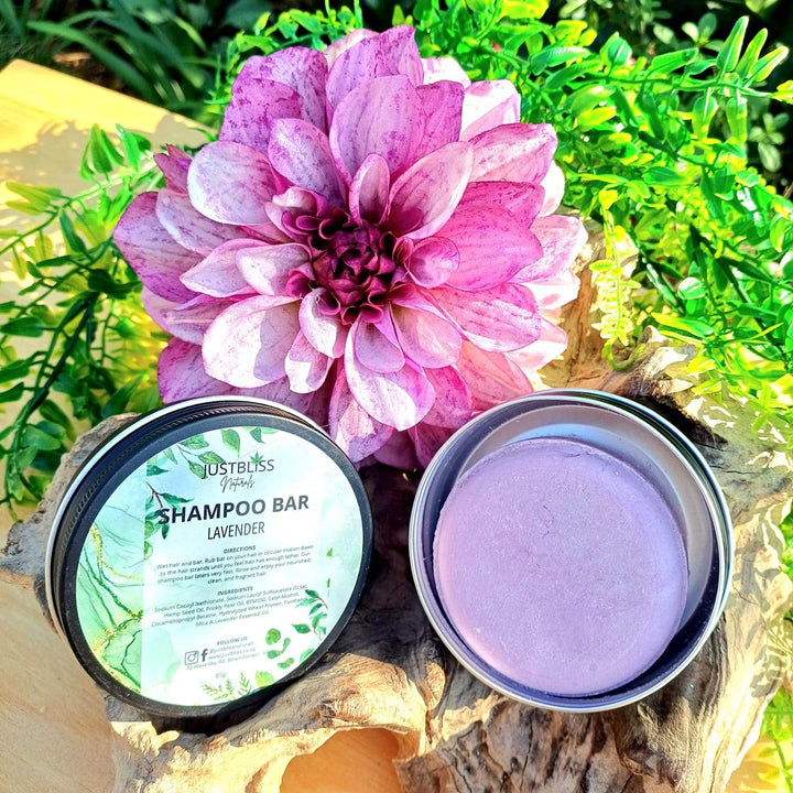 Eco-Friendly Shampoo Bar in Tin – Plant-Based, Travel Ready - JUSTBLiSS Naturals