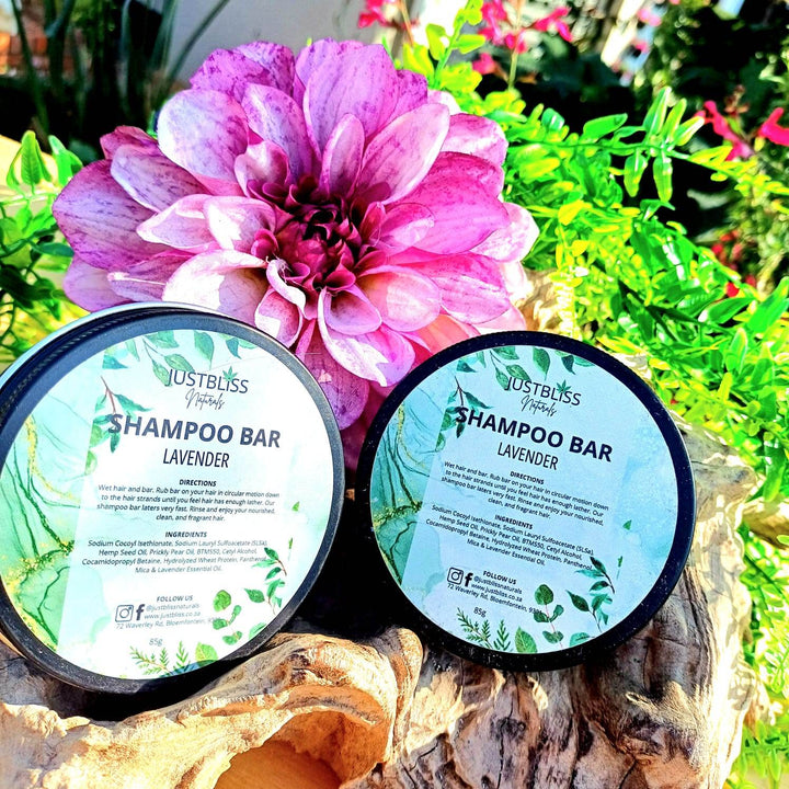 Eco-Friendly Shampoo Bar in Tin – Plant-Based, Travel Ready - JUSTBLiSS Naturals