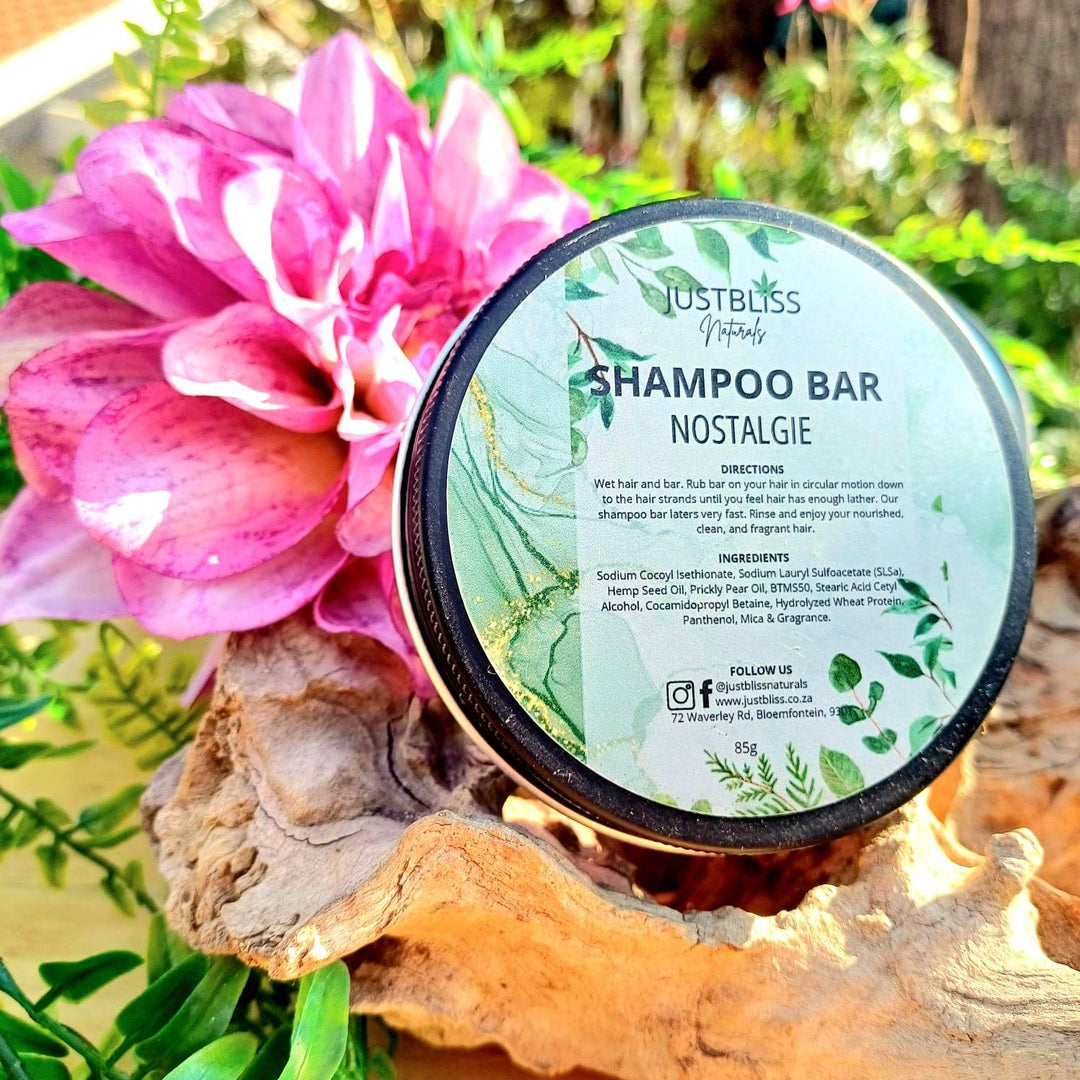 Eco-Friendly Shampoo Bar in Tin – Plant-Based, Travel Ready - JUSTBLiSS Naturals