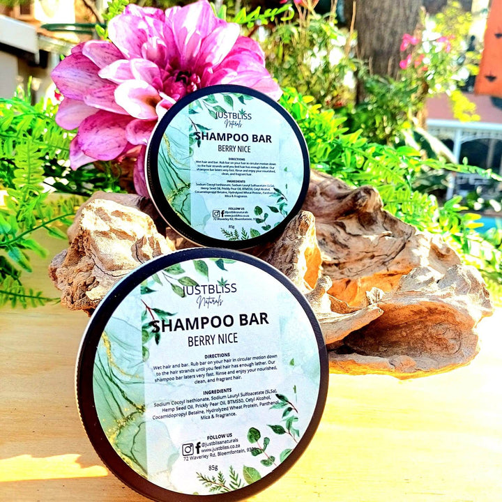 Eco-Friendly Shampoo Bar in Tin – Plant-Based, Travel Ready - JUSTBLiSS Naturals