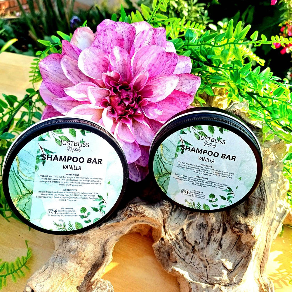 Eco-Friendly Shampoo Bar in Tin – Plant-Based, Travel Ready - JUSTBLiSS Naturals