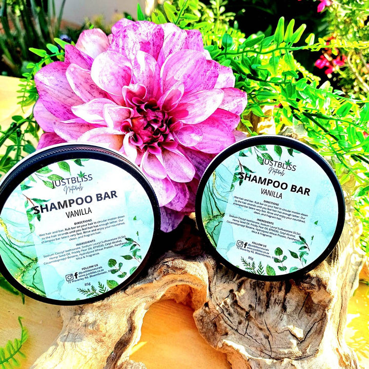 Eco-Friendly Shampoo Bar in Tin – Plant-Based, Travel Ready - JUSTBLiSS Naturals