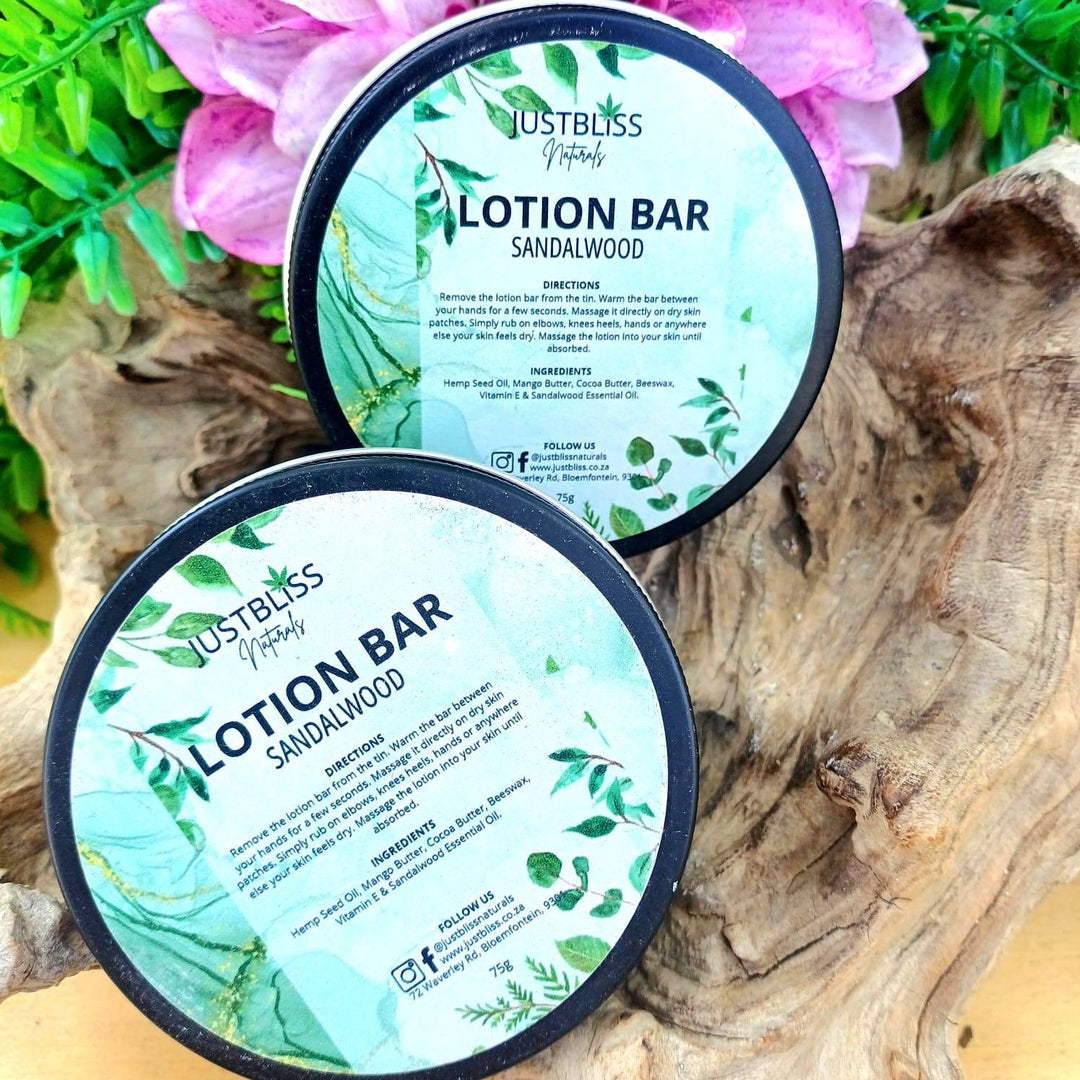 Moisturizing Lotion Bar – Nourishing Solid Balm for Dry Skin | JUSTBLiSS - JUSTBLiSS Naturals