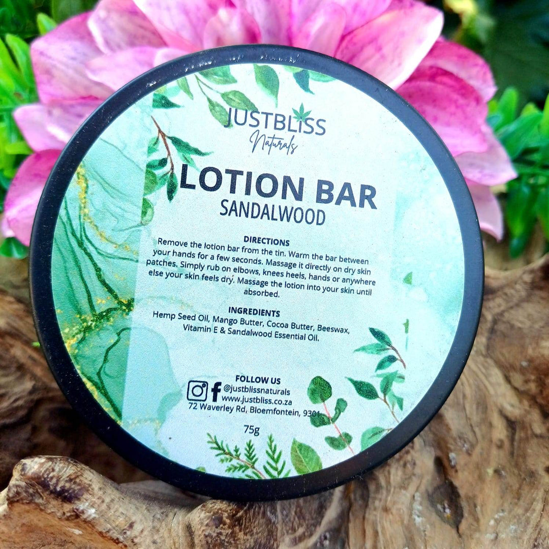 Moisturizing Lotion Bar – Nourishing Solid Balm for Dry Skin | JUSTBLiSS - JUSTBLiSS Naturals
