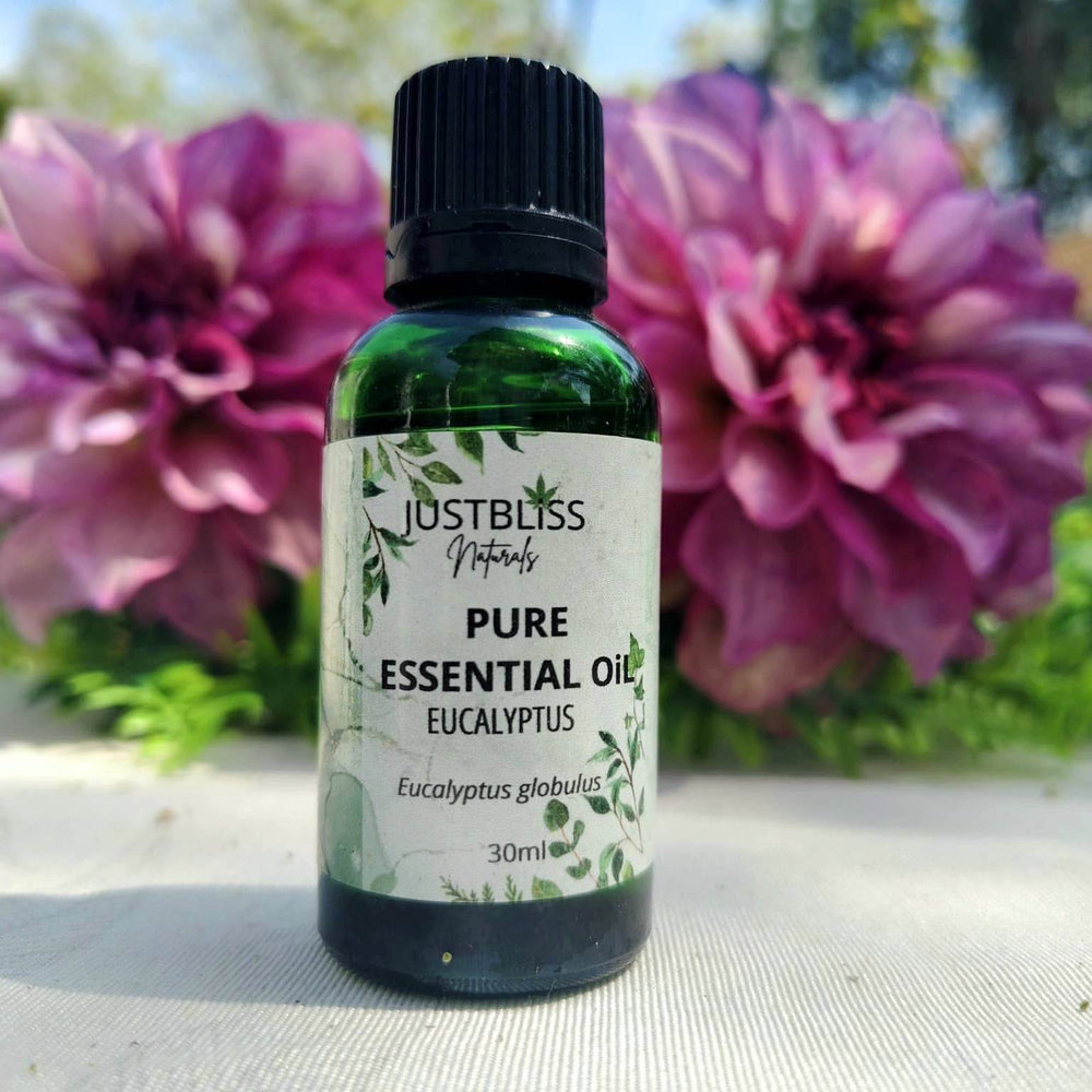 Organic Eucalyptus Globulus Essential Oil – Respiratory & Immune Support - JUSTBLiSS Naturals