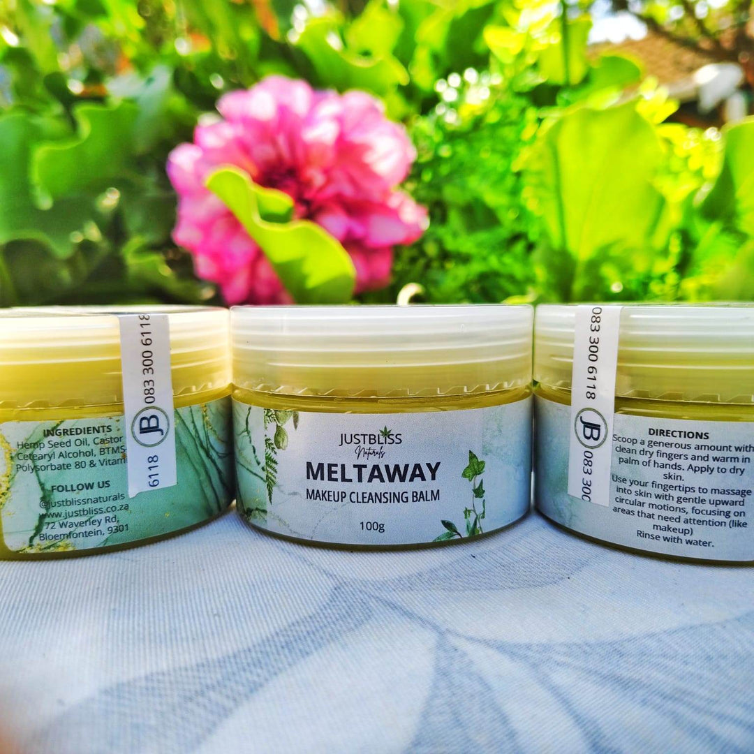 Meltaway Makeup Cleansing Balm – Nourishing Winter Facial Cleanser - JUSTBLiSS Naturals