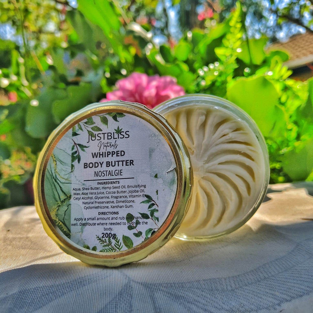 Whipped Body Butter – Luxurious Natural Moisturizer (200g, Various Scents) - JUSTBLiSS Naturals