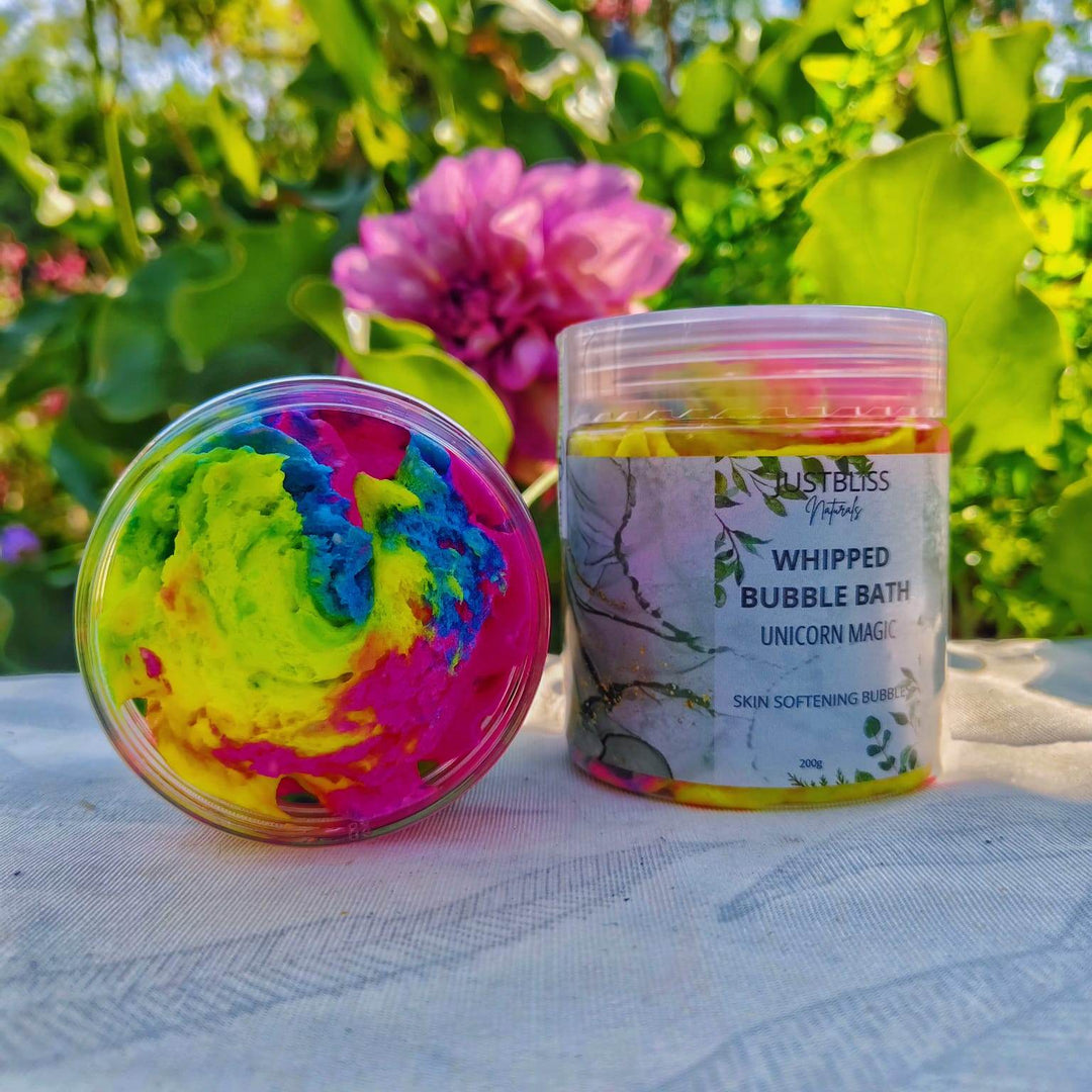Whipped Bubble Bath – Unicorn Magic | Creamy, Gentle & Fun - JUSTBLiSS Naturals