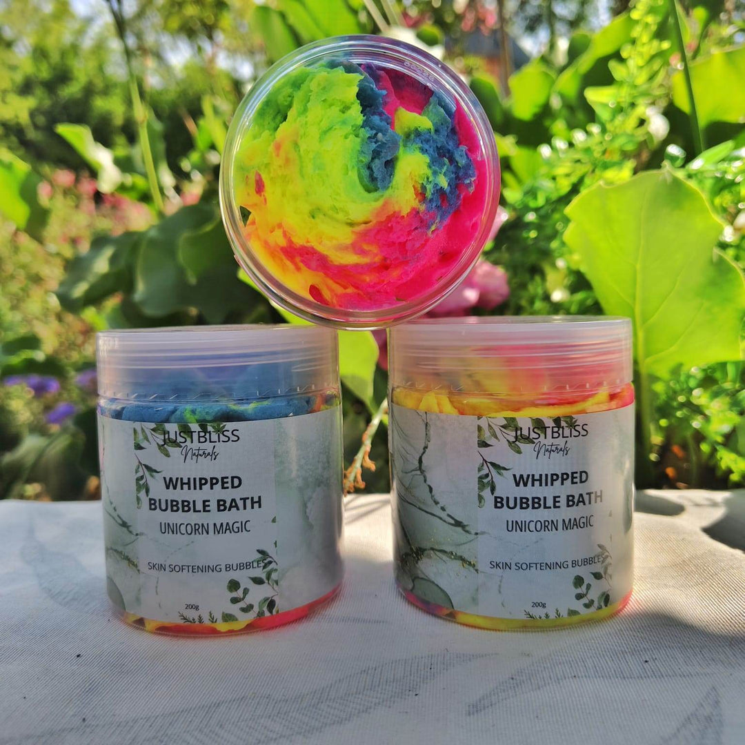 Whipped Bubble Bath – Unicorn Magic | Creamy, Gentle & Fun - JUSTBLiSS Naturals