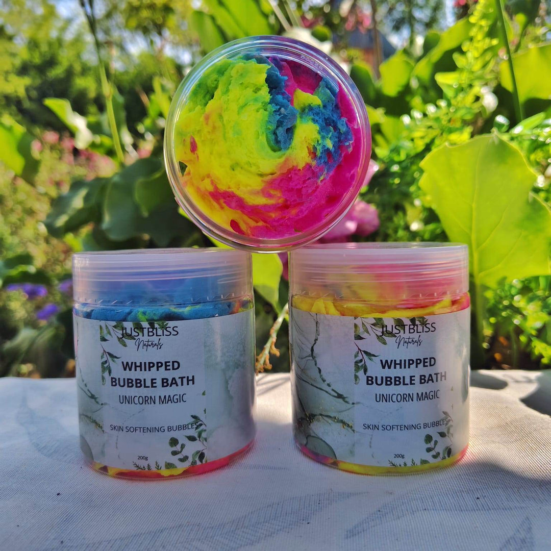 Whipped Bubble Bath – Unicorn Magic | Creamy, Gentle & Fun - JUSTBLiSS Naturals