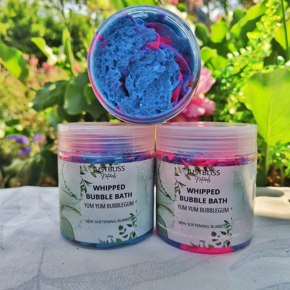 Whipped Bubble Bath – Yum Yum Bubblegum | Creamy, Skin-Softening - JUSTBLiSS Naturals