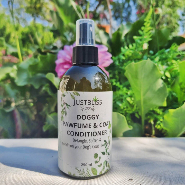 Doggy Pawfume & Natural Coat Conditioner – Lavender & Cedar - JUSTBLiSS Naturals