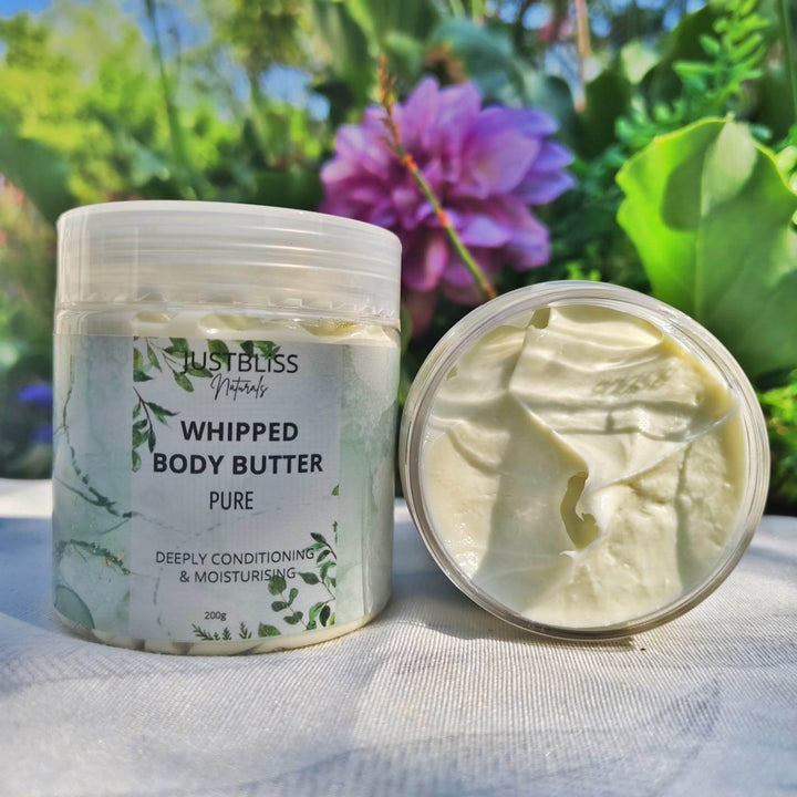 Whipped Body Butter – Luxurious Natural Moisturizer (200g, Various Scents) - JUSTBLiSS Naturals