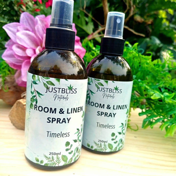Natural Room & Linen Spray – Plant-Based Aromatherapy Mist - JUSTBLiSS Naturals