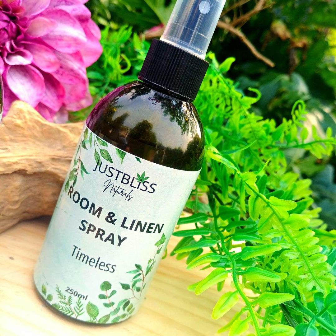 Natural Room & Linen Spray – Plant-Based Aromatherapy Mist - JUSTBLiSS Naturals