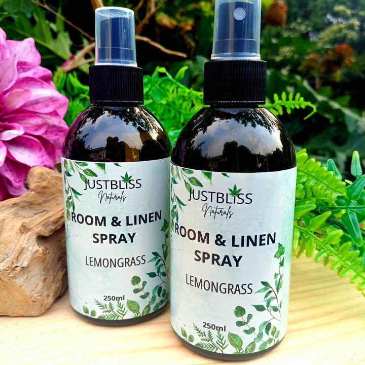 Natural Room & Linen Spray – Plant-Based Aromatherapy Mist - JUSTBLiSS Naturals