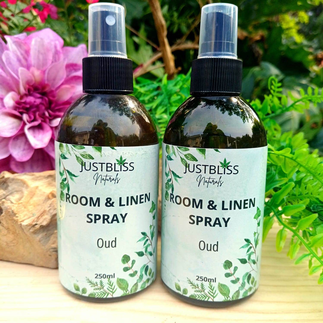 Natural Room & Linen Spray – Plant-Based Aromatherapy Mist - JUSTBLiSS Naturals