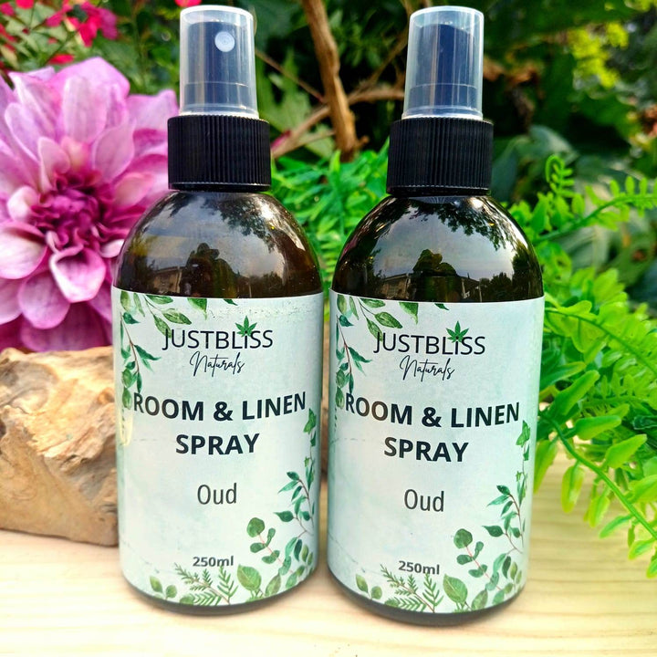 Natural Room & Linen Spray – Plant-Based Aromatherapy Mist - JUSTBLiSS Naturals