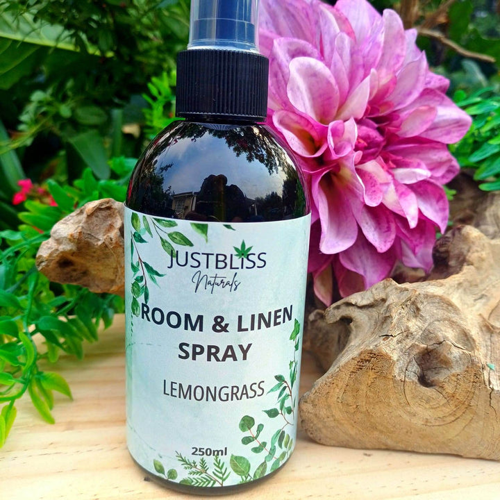 Natural Room & Linen Spray – Plant-Based Aromatherapy Mist - JUSTBLiSS Naturals