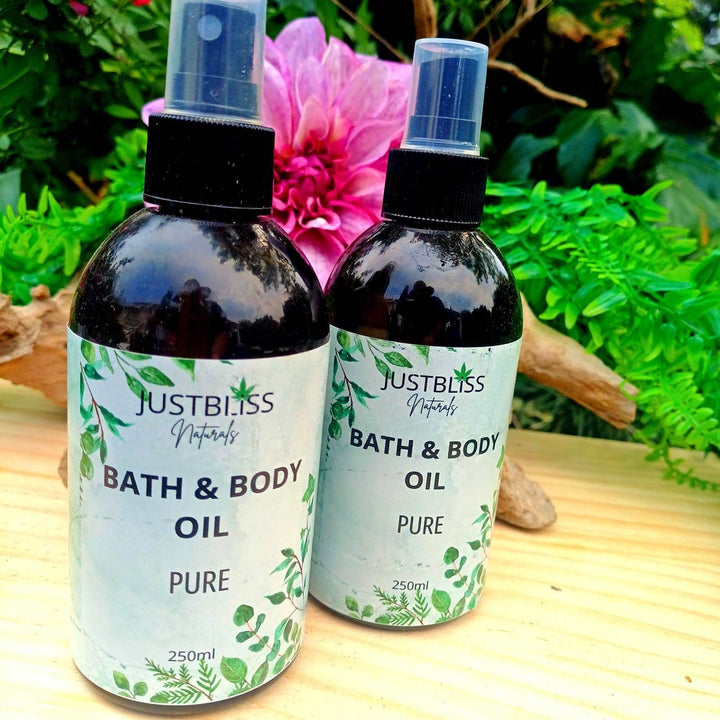 BODY OIL: for Luxurious Skin Hydration (Various scents) - JUSTBLiSS Naturals