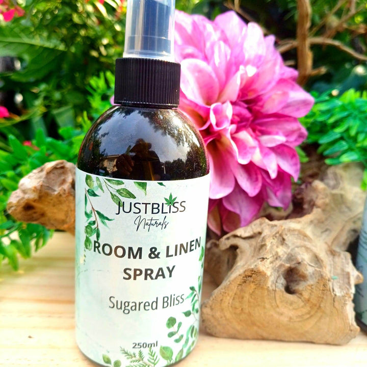 Natural Room & Linen Spray – Plant-Based Aromatherapy Mist - JUSTBLiSS Naturals