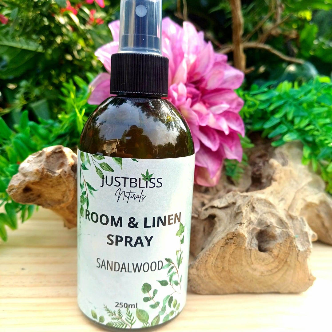 Natural Room & Linen Spray – Plant-Based Aromatherapy Mist - JUSTBLiSS Naturals