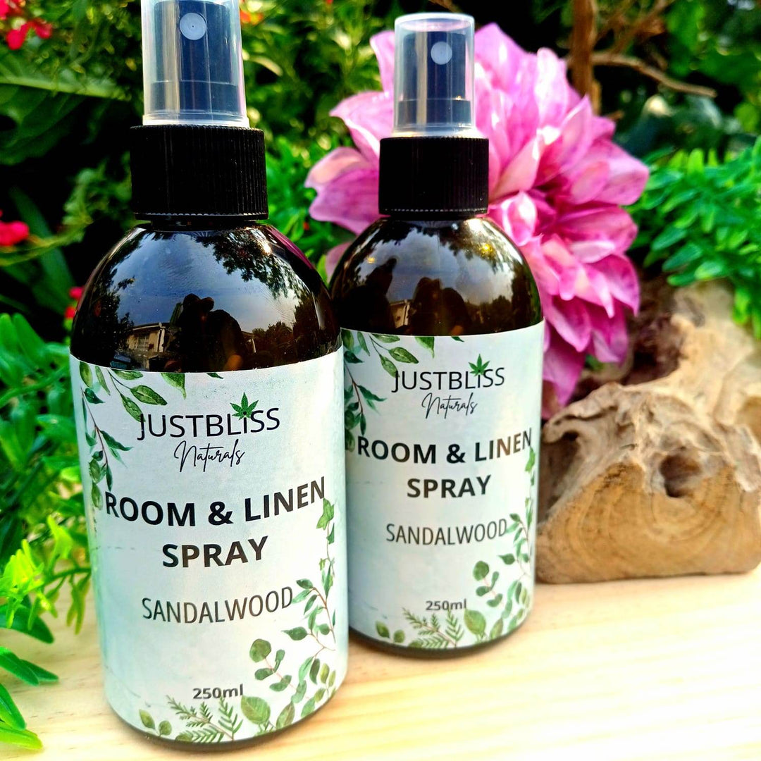 Natural Room & Linen Spray – Plant-Based Aromatherapy Mist - JUSTBLiSS Naturals