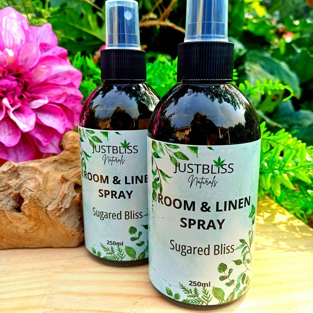 Natural Room & Linen Spray – Plant-Based Aromatherapy Mist - JUSTBLiSS Naturals