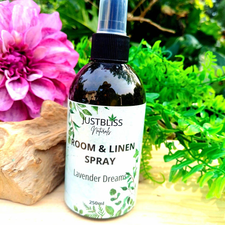 Natural Room & Linen Spray – Plant-Based Aromatherapy Mist - JUSTBLiSS Naturals