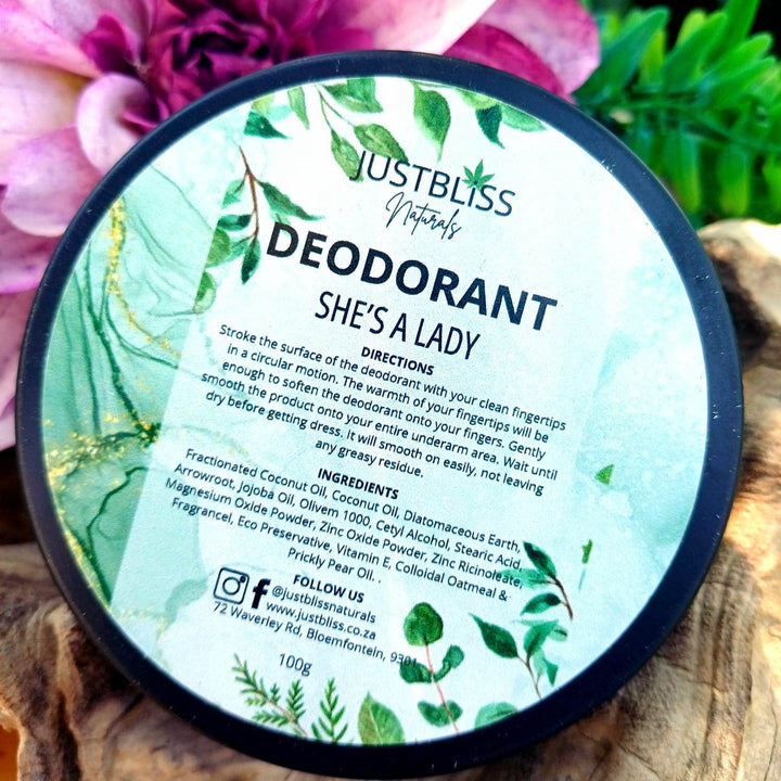 Aluminium-Free Natural Deodorant – Gentle, Long-Lasting Freshness - JUSTBLiSS Naturals