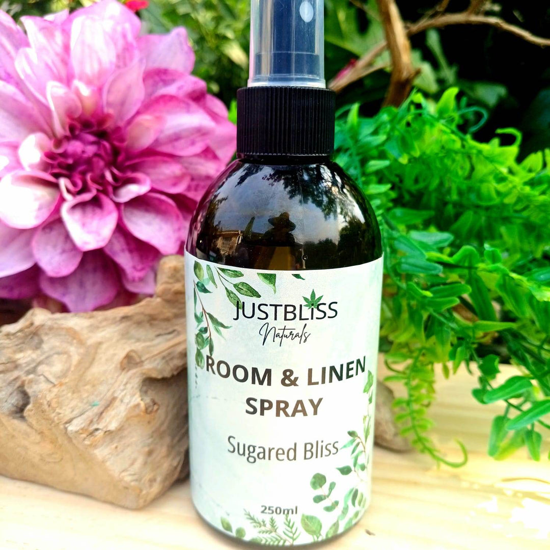 Natural Room & Linen Spray – Plant-Based Aromatherapy Mist - JUSTBLiSS Naturals