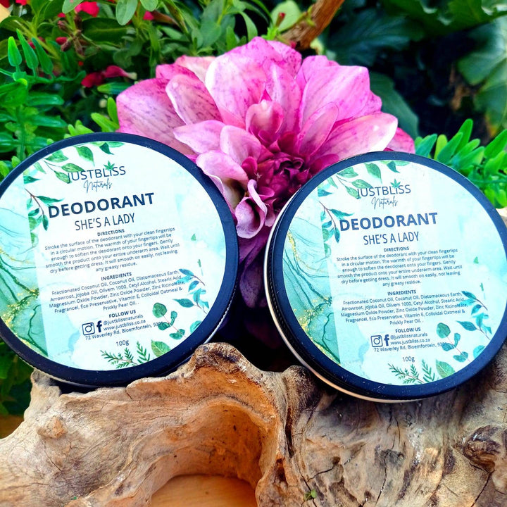 Aluminium-Free Natural Deodorant – Gentle, Long-Lasting Freshness - JUSTBLiSS Naturals