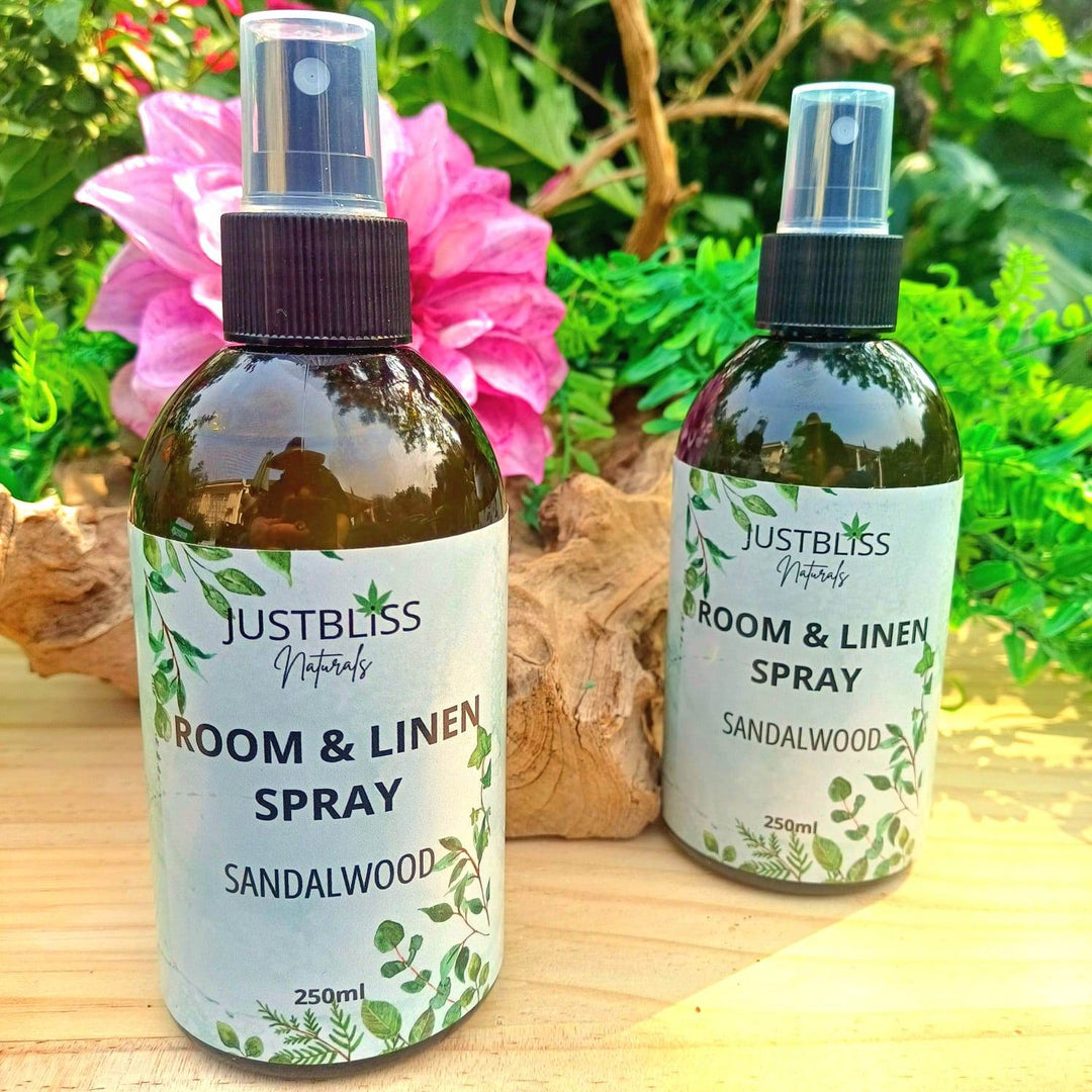 Natural Room & Linen Spray – Plant-Based Aromatherapy Mist - JUSTBLiSS Naturals